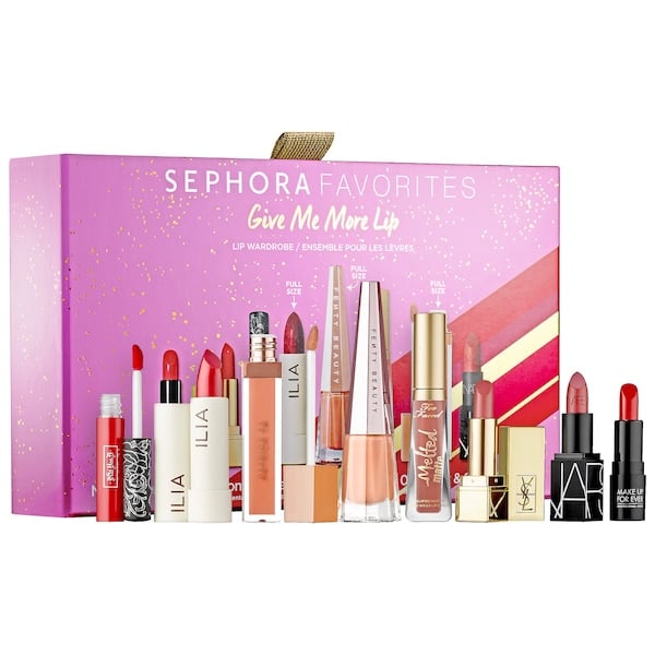 Sephora Favorites Give Me More Lip Holiday Reds and Nudes Lipstick Set