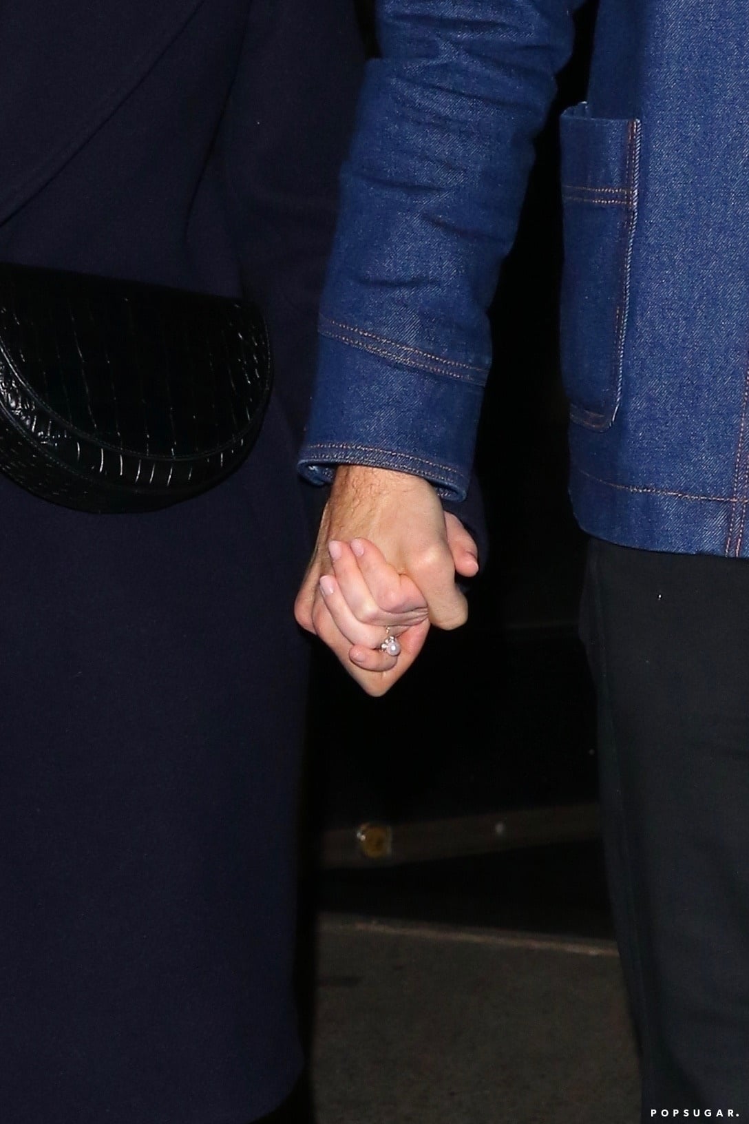 See Emma Stone's Unique Pearl Engagement Ring