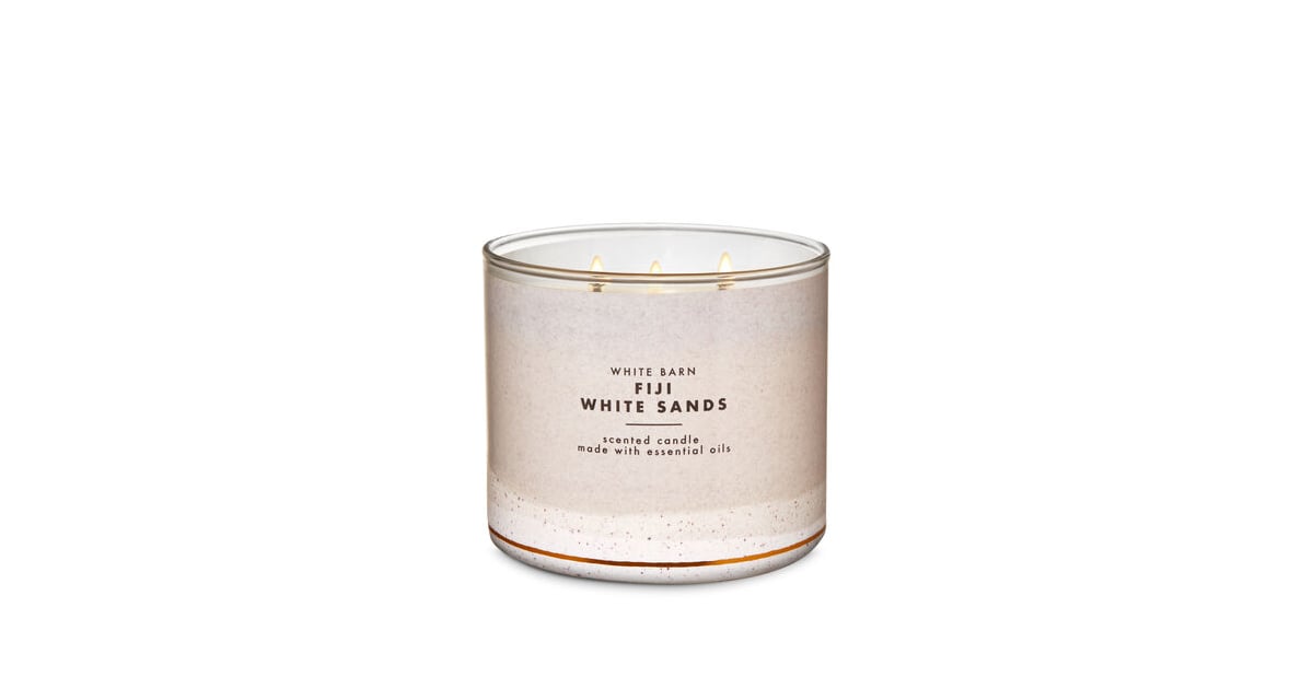 Fiji White Sands 3Wick Candle The Best New Candles From Bath & Body Works Summer 2020
