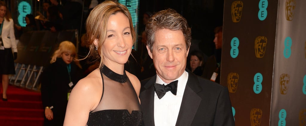 Hugh Grant and Anna Eberstein Married