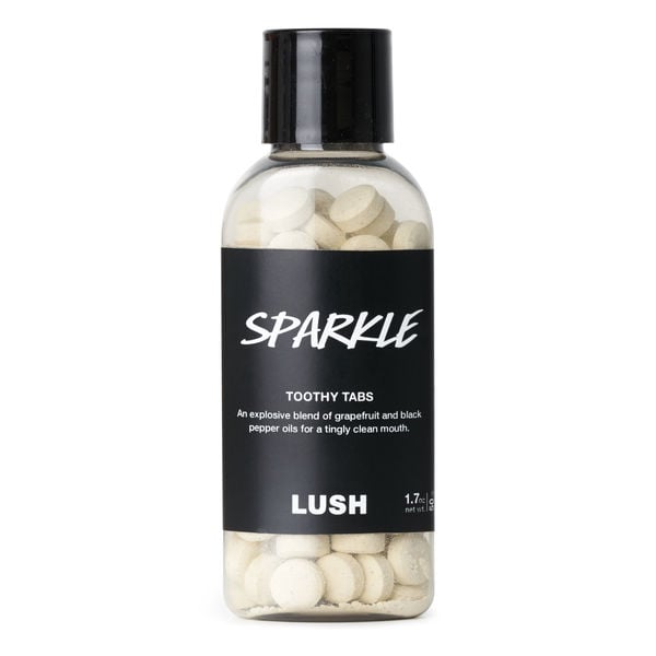 Lush Sparkle Toothy Tabs ($11)