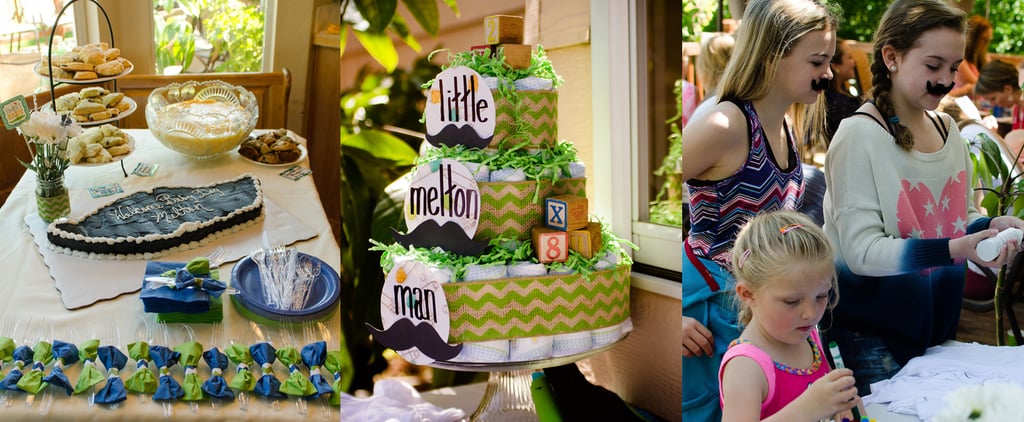 Mustache-Themed Baby Shower