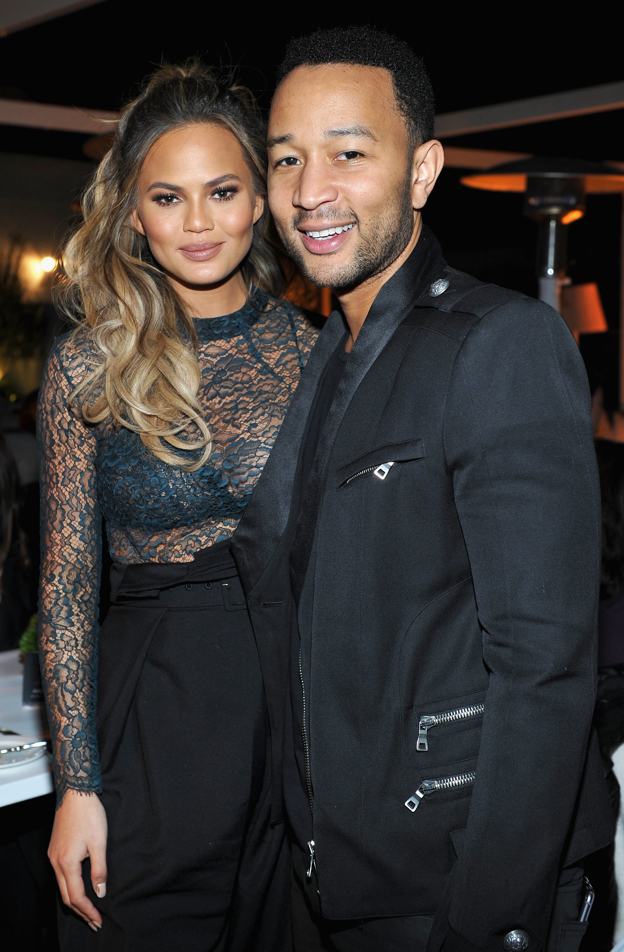 Chrissy Teigen And Husband John Legend Chrissy Teigen Just Wore Your Perfect Fall Pant Popsugar Fashion Photo 3