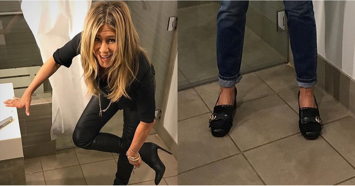 Jennifer Aniston Wore the Gucci Shoes That Will Never Go Out of Style