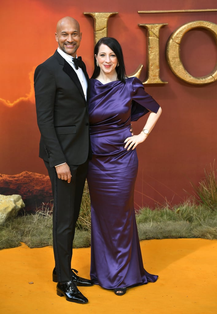 Pictured: Keegan Michael-Key and Elisa Key at The Lion King premiere in London.