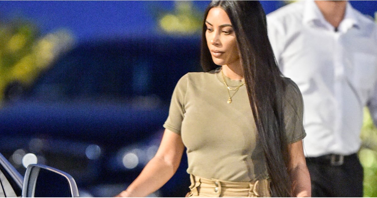 kim kardashian cargo pants