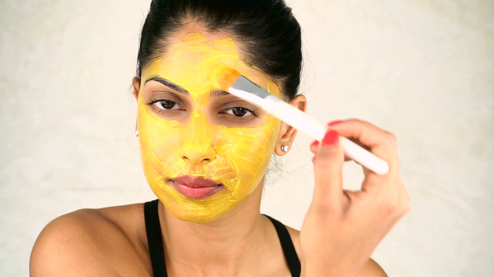 Easy Turmeric Face Mask With Arshia's Makeup POPSUGAR Beauty