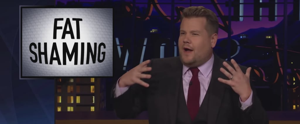 James Corden Says Body-Shaming Is Bullying