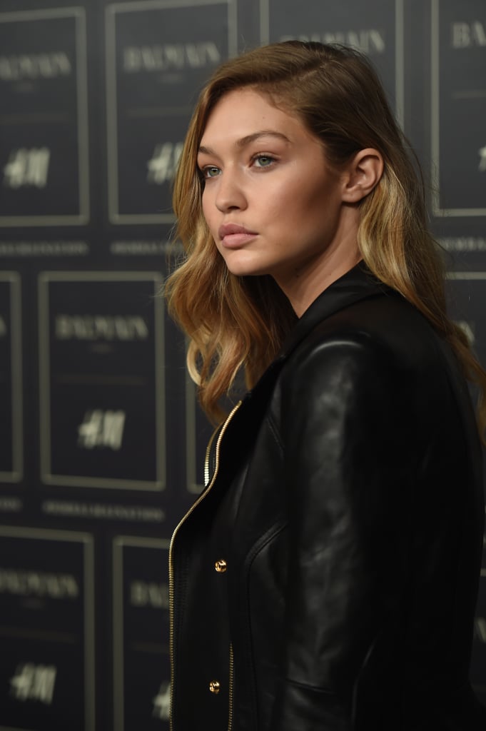 Gigi Hadid and Kendall and Kylie Jenner at H&M Balmain Show