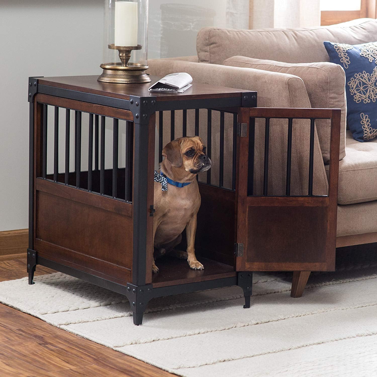 Dog crates that look like end tables 2025