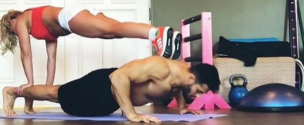 Britney Spears Working Out With Boyfriend Sam Asghari