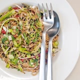 Sesame-Ginger Soba Noodle Salad With Ribboned Asparagus