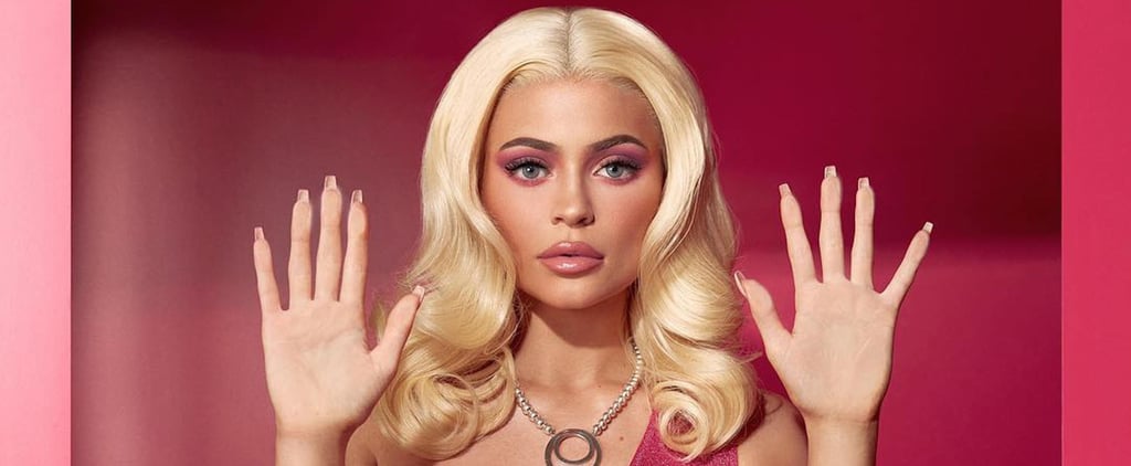 Kylie Jenner's Barbie Halloween Costume Makeup