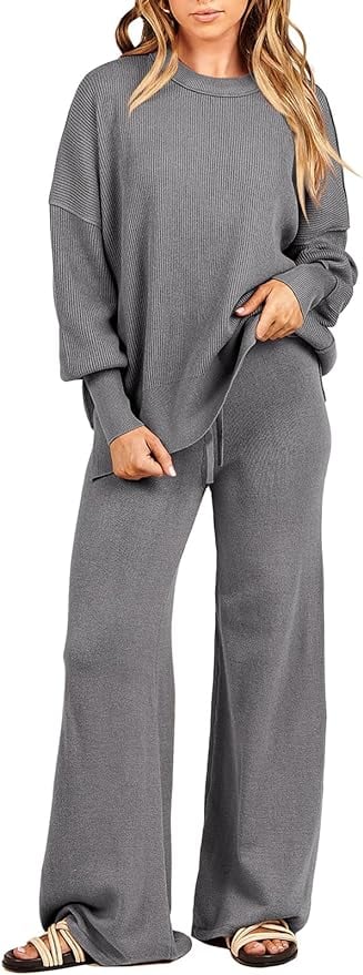 Best Oversized Sweater and Wide Leg Pants Set