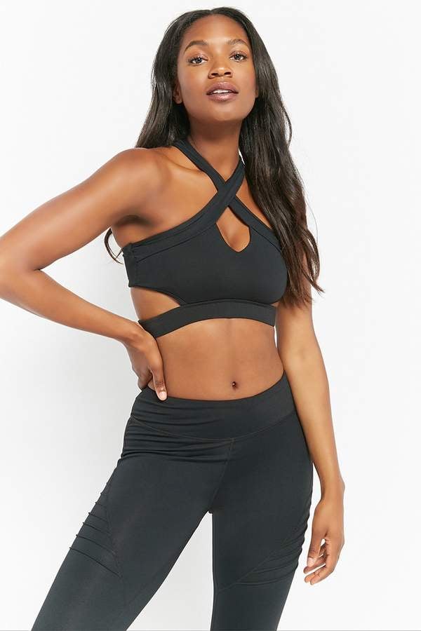 FOREVER 21 High Impact-Black Sports Bra | fsociety-pakistan