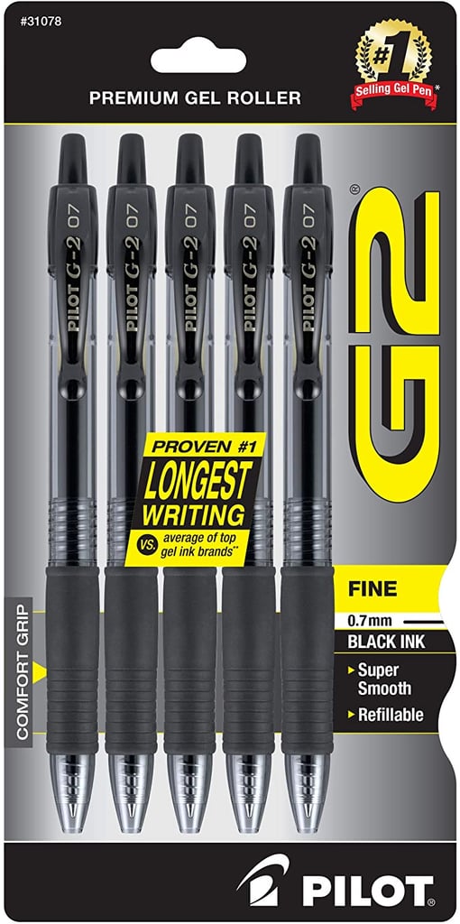 For Bold Ink: G2 Premium Refillable & Retractable Rolling Ball Gel Pens
