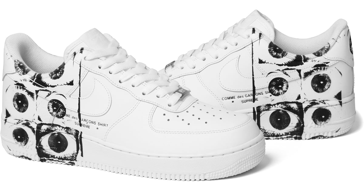 comme de garcon supreme air force 1