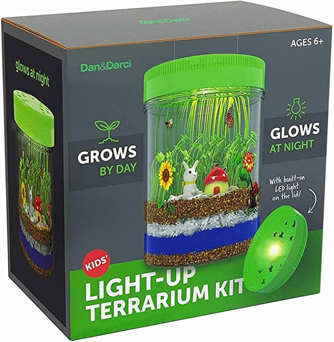 An Entertaining Gift For 10-Year-Olds: Light-Up Terrarium Kit For Kids