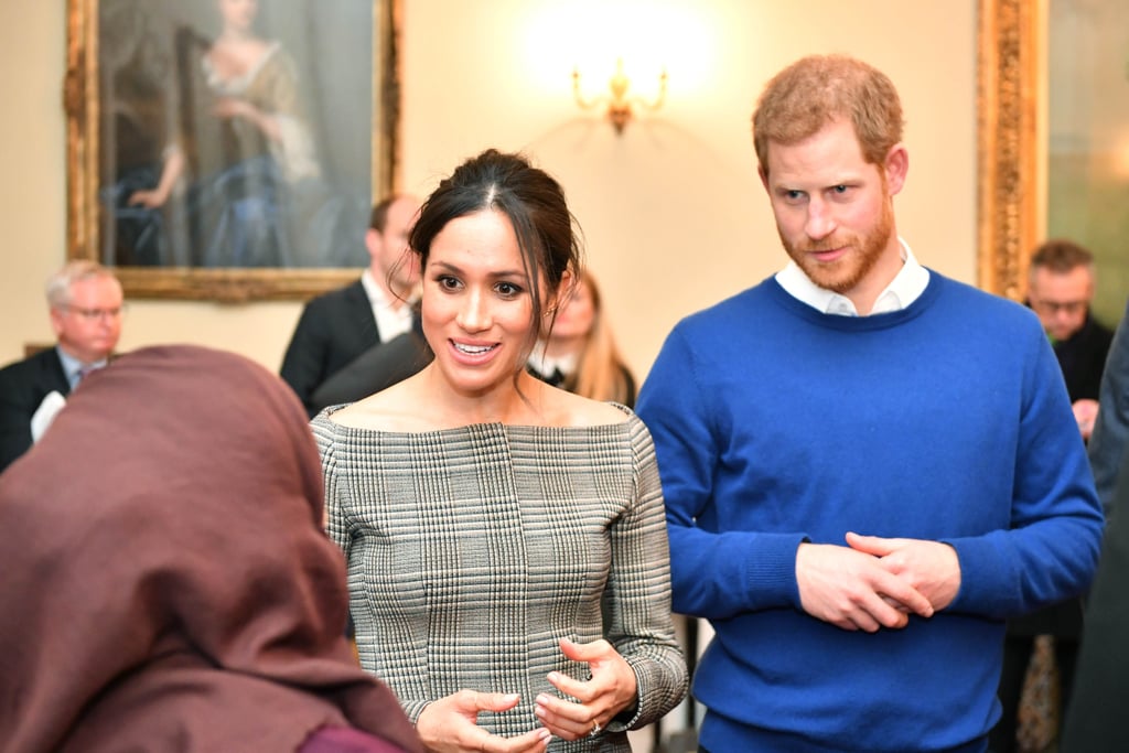 Meghan Markle's Theory Off-the-Shoulder Jacket