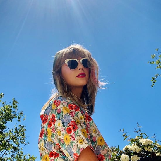 Taylor Swift Dyed Her Hair Pink and Blue at Home