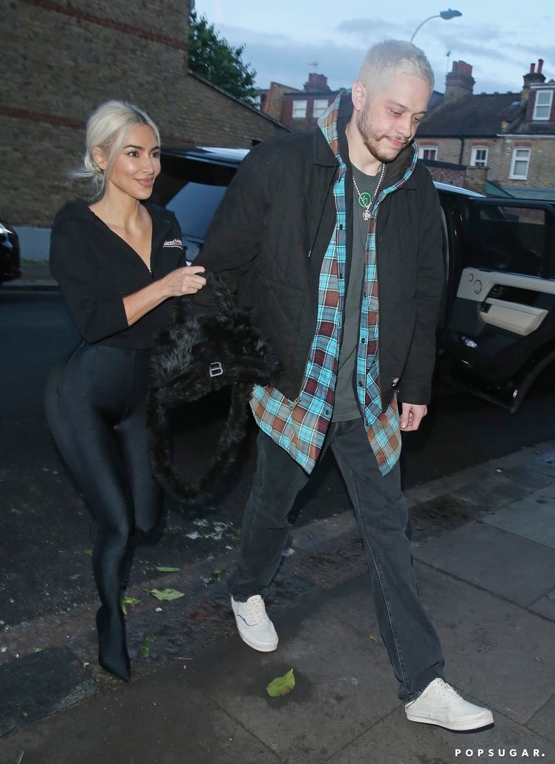 May 2022: Kim Kardashian and Pete Davidson Out in London