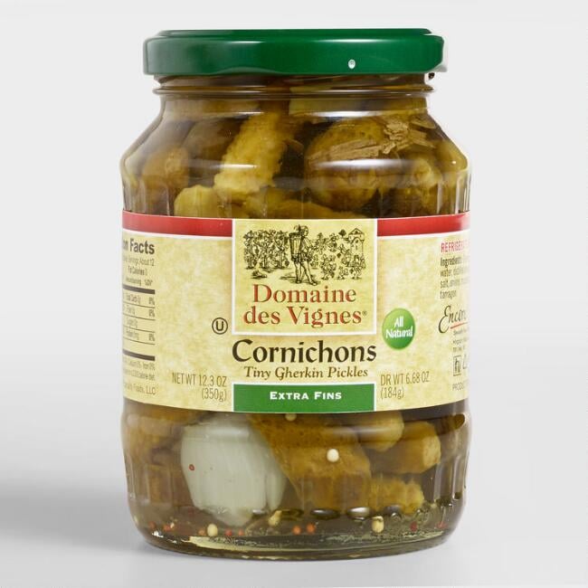 Domaine Des Vignes Cornichons (4) Best Snacks at Cost Plus World