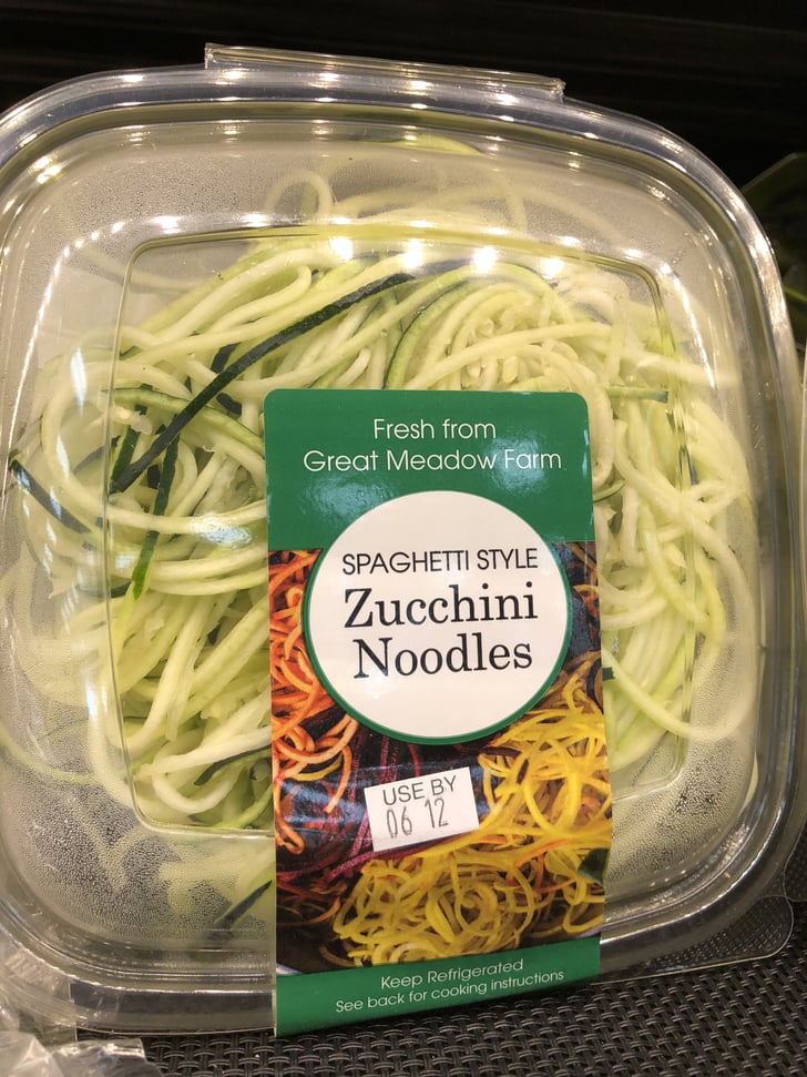 Zucchini Noodles Best Trader Joe's MealPrep Products POPSUGAR