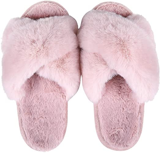 Soft Plush Lightweight House Slippers