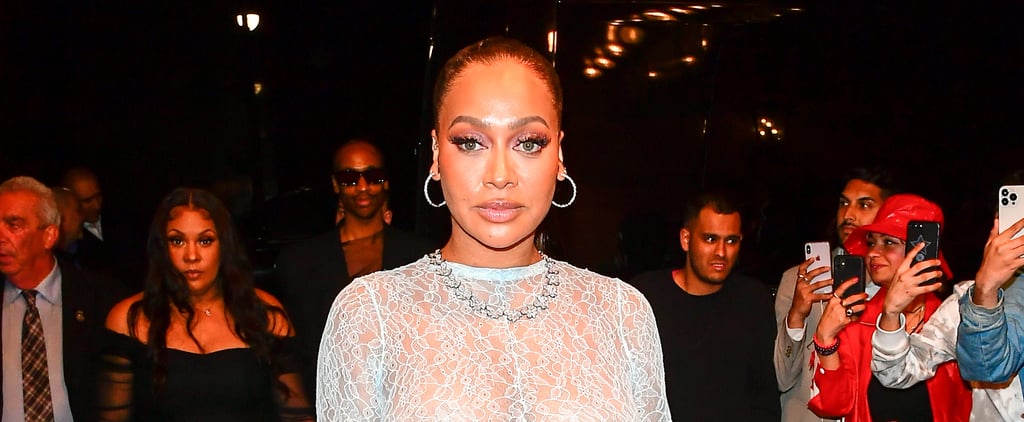 La La Anthony Channels Summer With Her Neon Mismatched French Manicure
