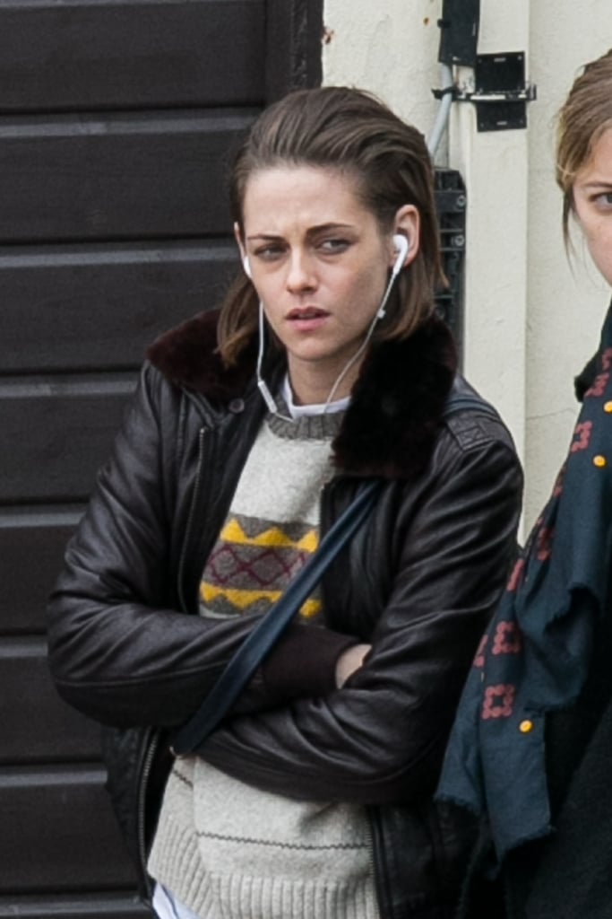 Kristen Stewart Filming in Paris November 2015