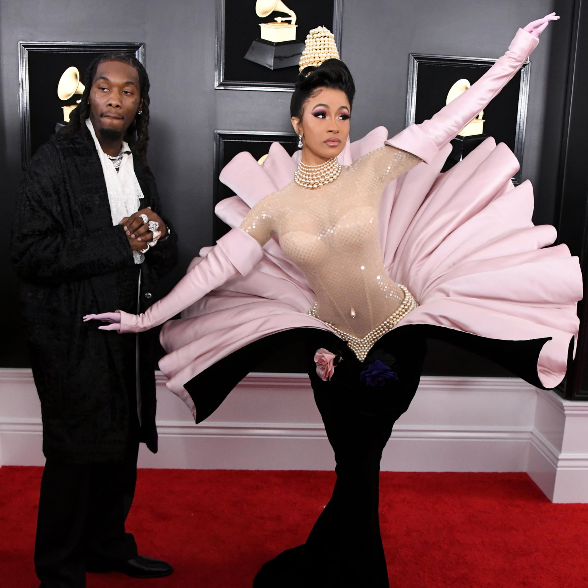 cardi b awards outfit
