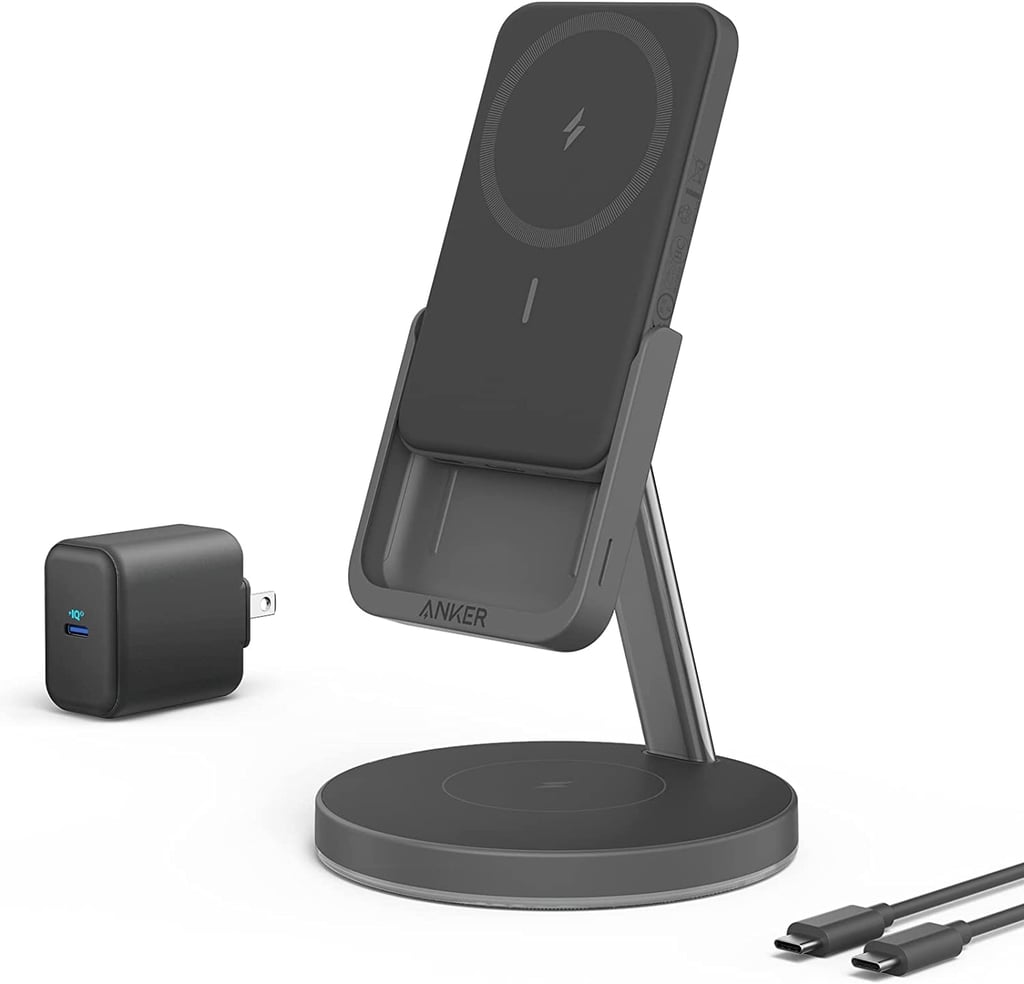 Anker 633 MagGo 2-in-1 Wireless Charging Station