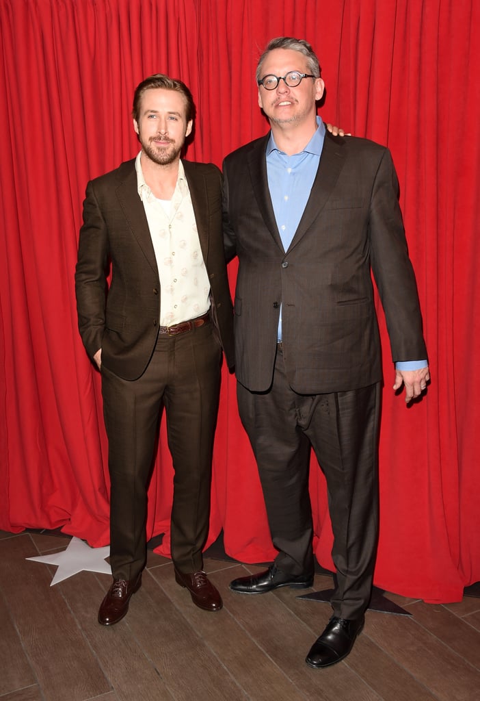 Pictured: Ryan Gosling and Adam McKay