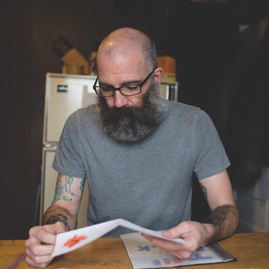 Father Gets a Tattoo Sleeve of His Son's Drawings