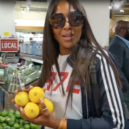 Naomi Campbell Shopping at Whole Foods Video