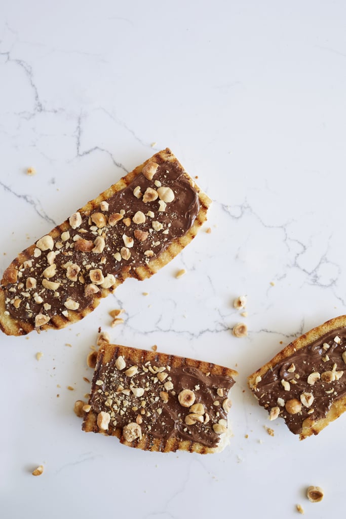Grilled Baguette With Nutella