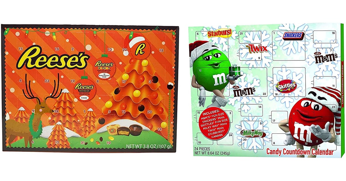 Reese's and Mars Assorted Candy Bar Advent Calendar Combo Best