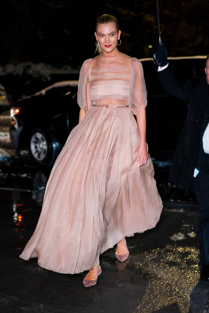 Karlie Kloss's Dior Gown November 2018