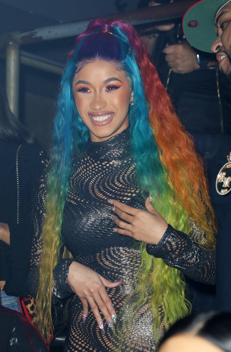 Cardi B s Enormous Wig Collection POPSUGAR Beauty