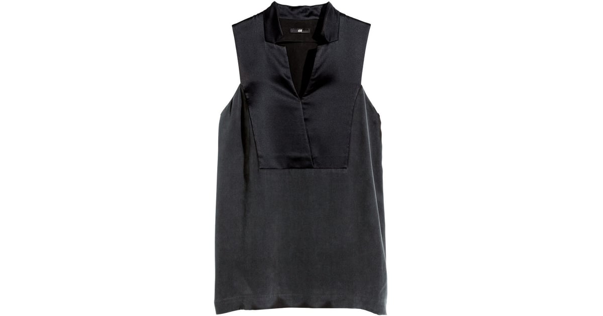 H&M Sleeveless Silk Blouse | Best Clothes at H&M October 2014 ...