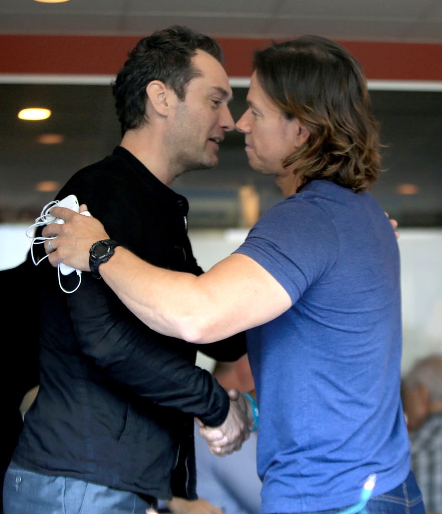 Mark Wahlberg and Jude Law Out in LA November 2016