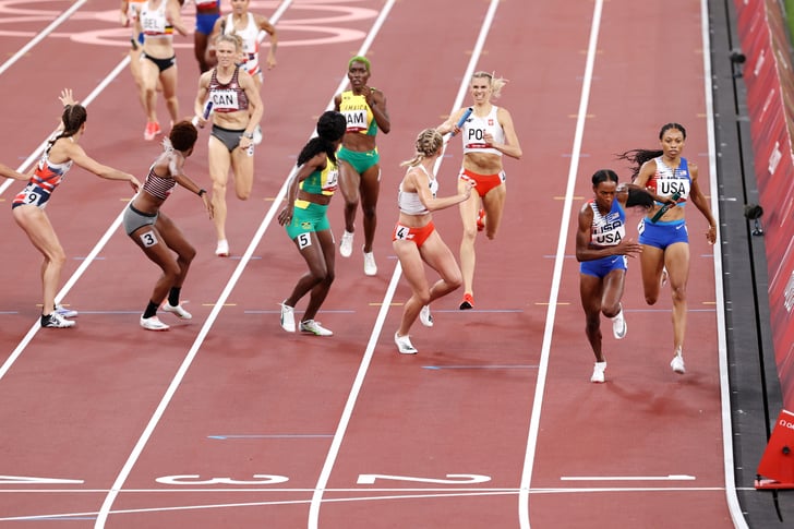 Team Usa Wins Gold In Womens 4x400m Relay At 2021 Olympics Popsugar Fitness Uk Photo 5 