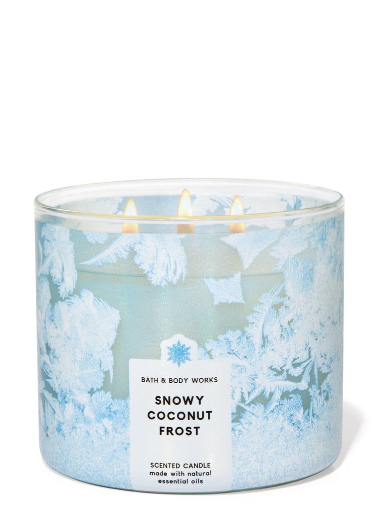 Bath & Body Works Snowy Coconut Frost 3-Wick Candle