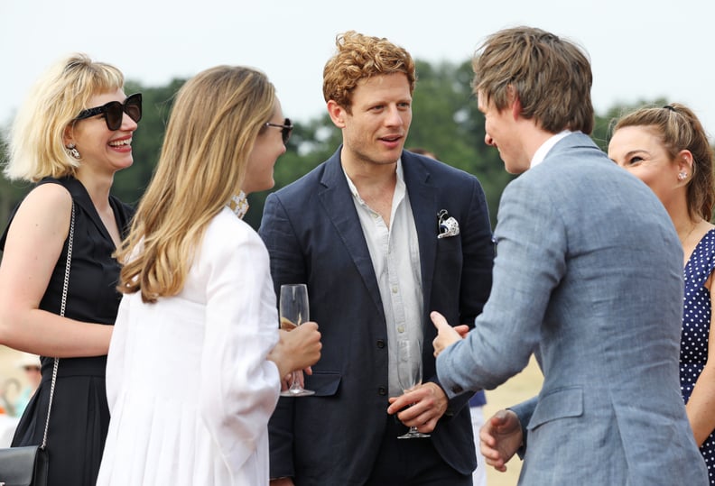 Imogen Poots, Hannah Bagshawe, James Norton, and Eddie Redmayne