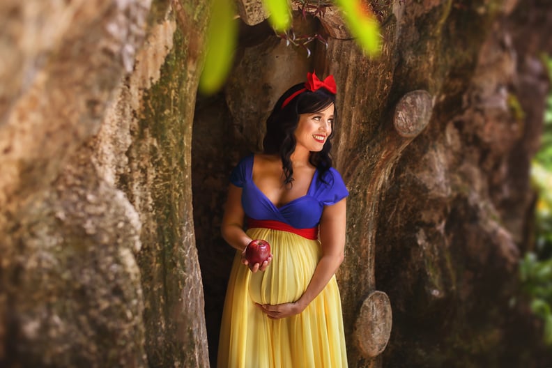 Snow White Maternity Photos