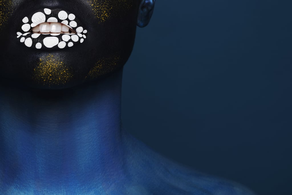 Makeup Face Art Inspired by Fish