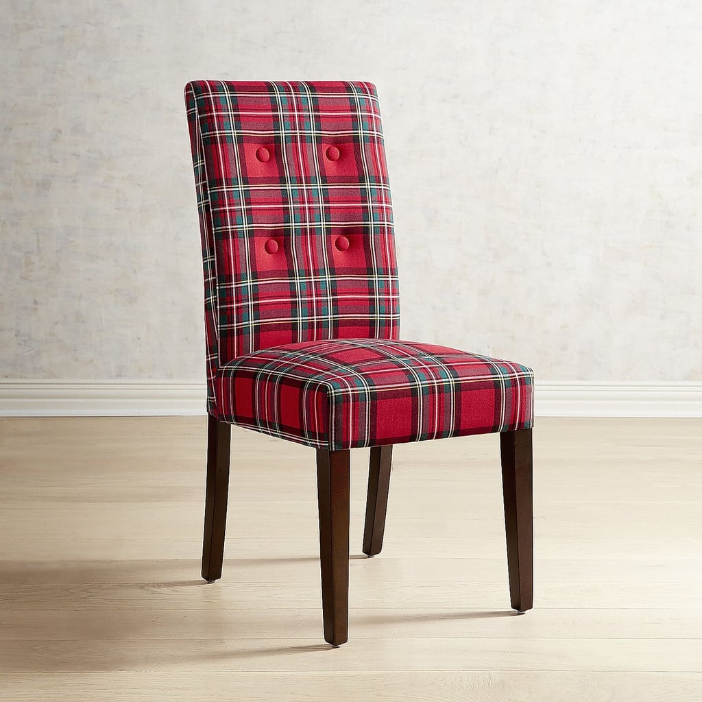 Heirloom Plaid Red Dining Chair ($100, originally $150)