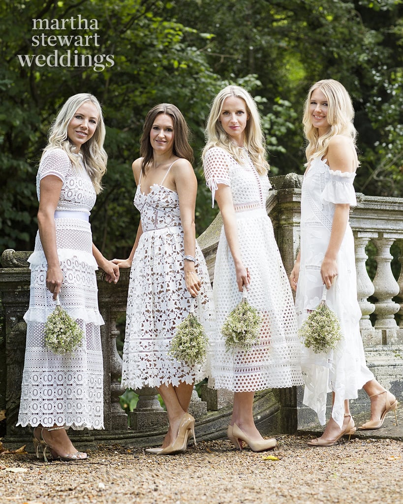 Louise Put Her Bridesmaids in Stylish Self-Portrait Dresses