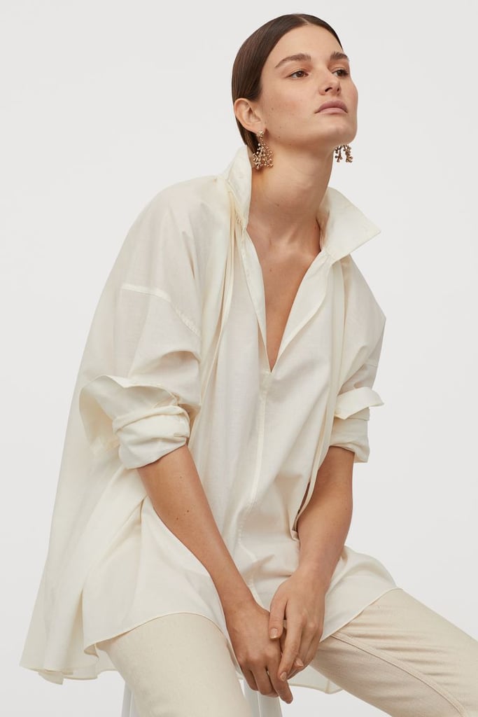 H&M Cotton Voile Blouse