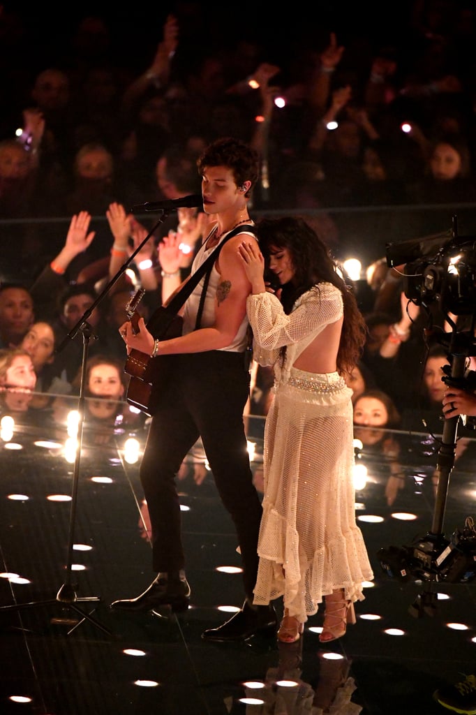 Camila Cabello and Shawn Mendes at the 2019 MTV VMAs
